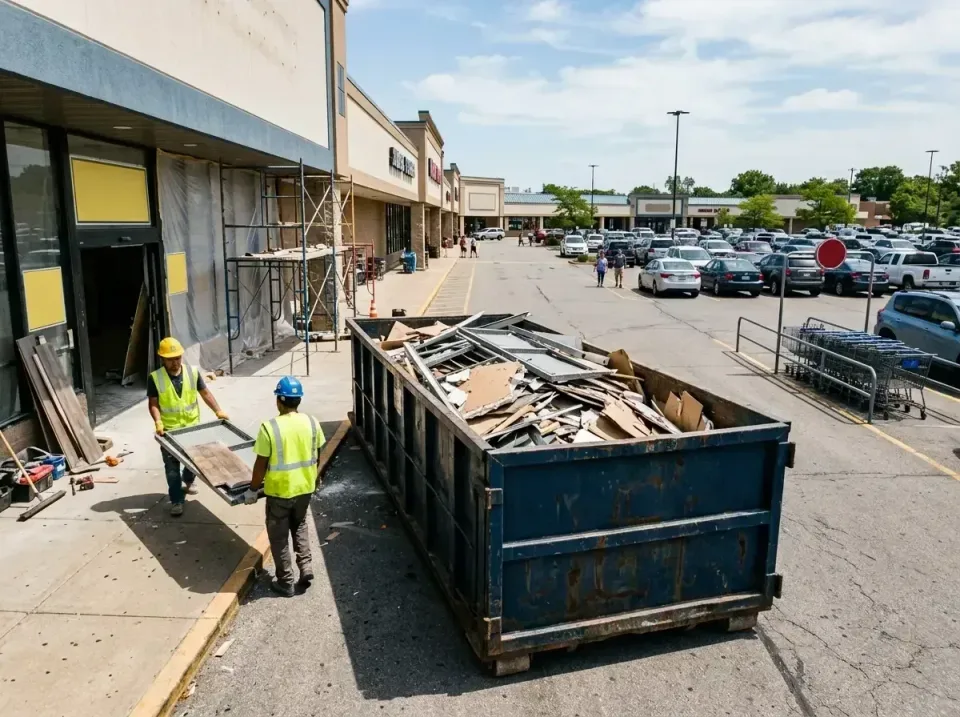 retail-store-renovation-debris-003 — frequently asked questions, Roll-off Dumpster Rentals in West Liberty, KY